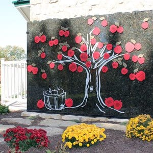 Apple of Your Eye Tribute Tree at Juilfs Park Apple of Your Eye Tribute Tree at Juilfs Park