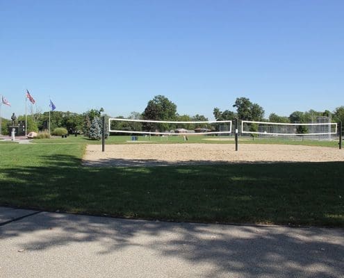 Beech Acres Park volleyball courts