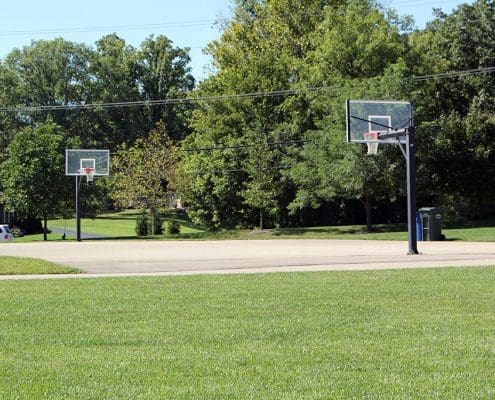 Beech Acres Park basketball court