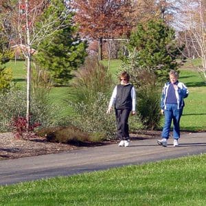 women walking on the Juilfs Park Trail