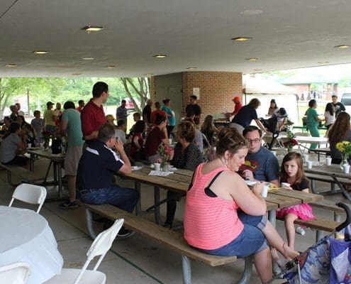Beech Acres Park Recplex patio