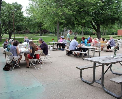 Beech Acres Park Recplex patio