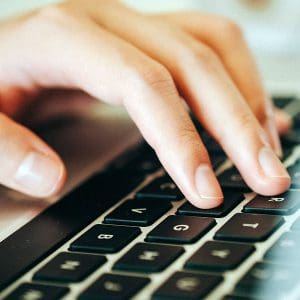 Handing typing on keyboard to access park information