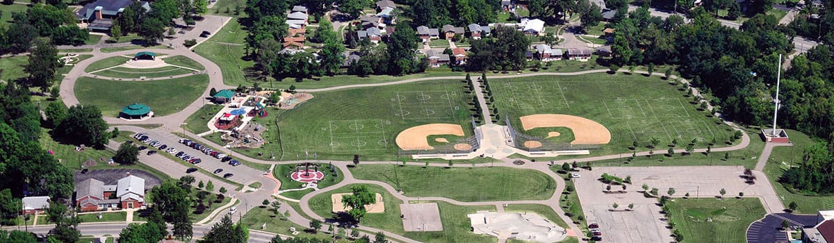 Beech Acres Park aerial