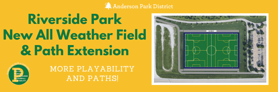 300x900 NEW All Weather Multipurpose Field RS Riverside Park New All Weather Field and Path Extension - More Playability and Paths!