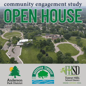 Aerial view of Beech Acres Park.